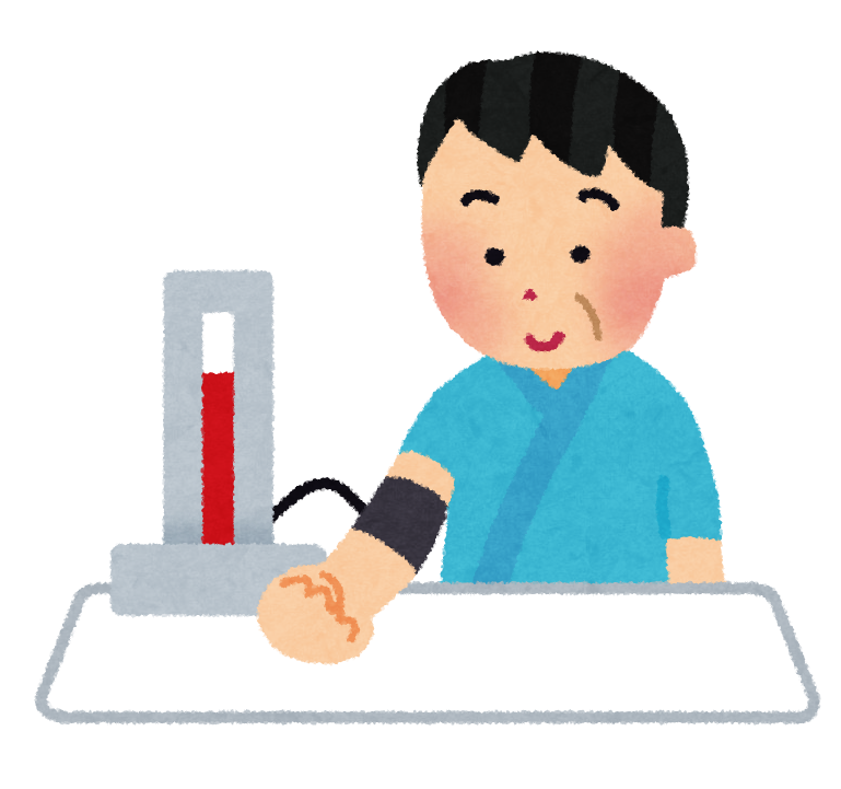 友人の血圧