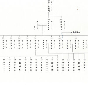 ようやく家系図を作り上げた